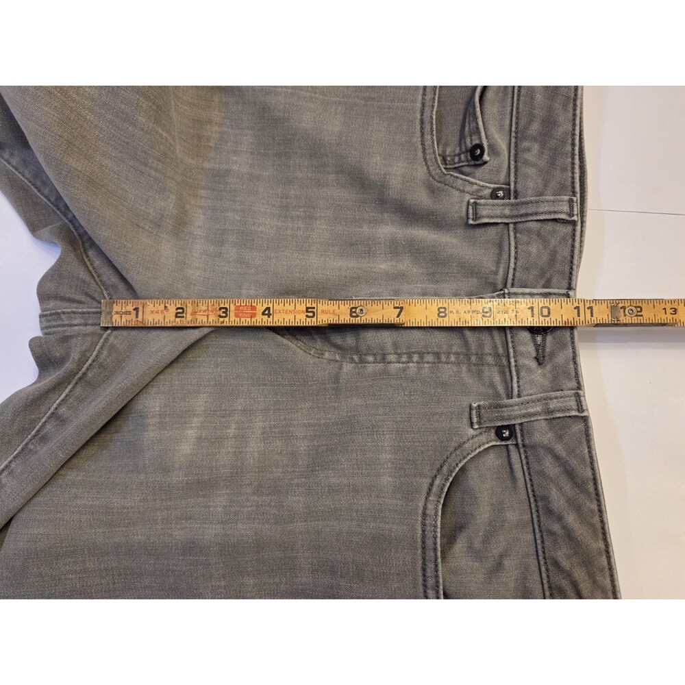 Express Skinny Jeans Men’s 33x30 Gray Stretch Slim Fit Denim Modern Casual - Picture 11 of 12